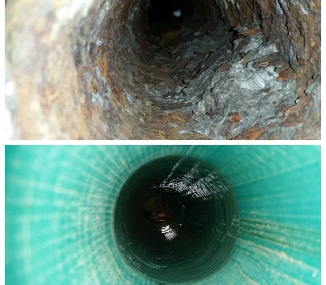 Sewer lining repair