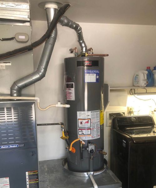 Repairing water heater